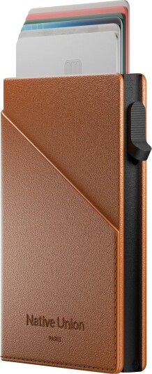 Native Union Slide Magnetisk Kortholder Tan