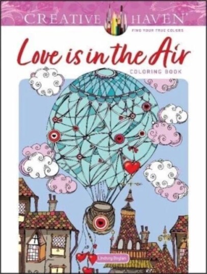 Creative Haven Love is in the Air! Coloring Book av Lindsey Boylan