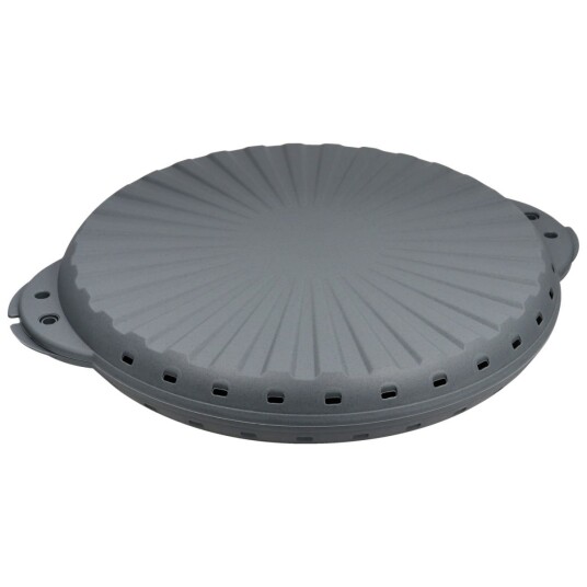 koziol Gjenbrukbar pizzaeske Move; 39.7x34x5.2 cm (LxBxH); Grå; Rund; 14 Stykk / Forpakning