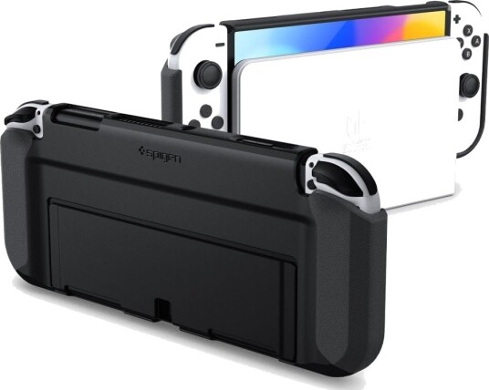 Spigen Nintendo Switch OLED Thin Fit Deksel Svart