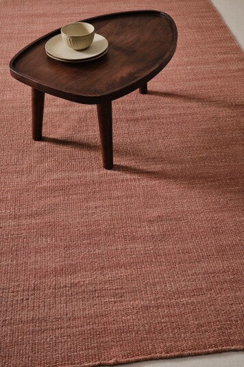 Jotex Ullteppe Bomull/Polyester/Viskose/Ull Rustpink COMO 207929404474 Jotex Ullteppe Bomull/Polyester/Viskose/Ull Rustpink COMO 207929404474