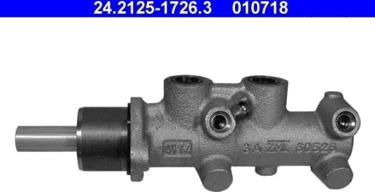 Hovedbremsesylinder ATE 24.2125-1726.3