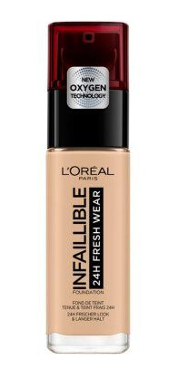 Loreal L'Oreal Infallible 24h Foundation 125 Natural Rose 30ml