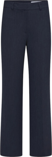 Selected Femme Rita Mid Waist Wide Pant Blå 42/32