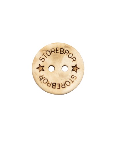 Kort Og Godt Knapp Storebror 18Mm