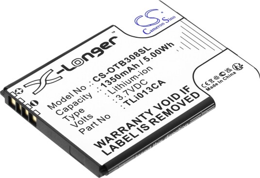 Batteri til Alcatel OneTouch 3082X osv. Batteri til Alcatel OneTouch 3082X osv.