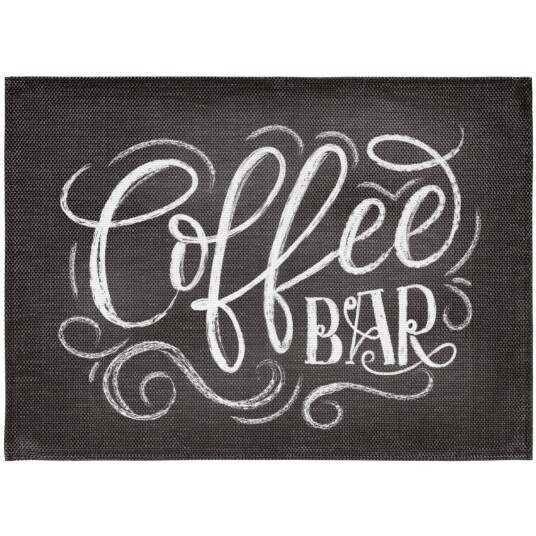 Erwin M. Bordbrikke Tenoris Coffee; 33x45 cm (BxL); Svart; 4 Stykk / Forpakning Erwin M. Bordbrikke Tenoris Coffee; 33x45 cm (BxL); Svart; 4 Stykk / Forpakning