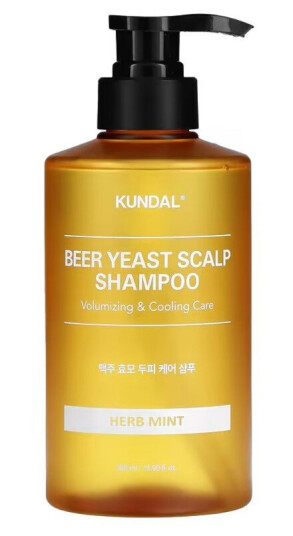 Kundal Beer Yeast Scalp Shampoo Herb Mint 500 ml Kundal Beer Yeast Scalp Shampoo Herb Mint 500 ml