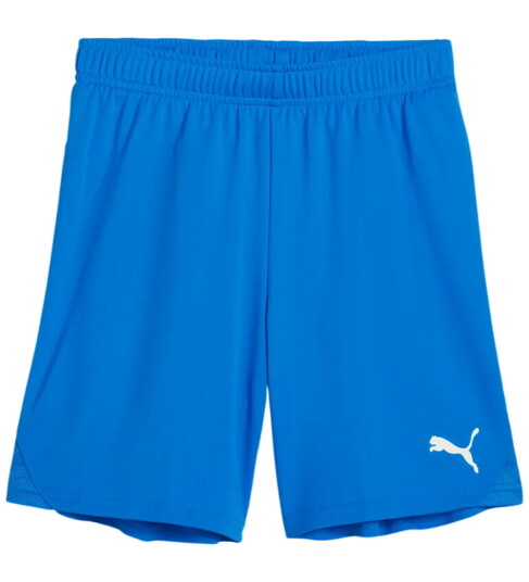 Puma Sportshorts TeamGOAL Elektrisk Blue Lemonade m. Hvit Puma 6 år 116 Shorts Blå