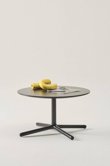 Walton sofabord diameter 60 cm Svart Walton sofabord diameter 60 cm Svart
