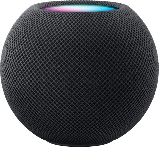 Apple HomePod Mini Smarthøyttaler Midnatt med Siri Apple HomePod Mini Smarthøyttaler Midnatt med Siri