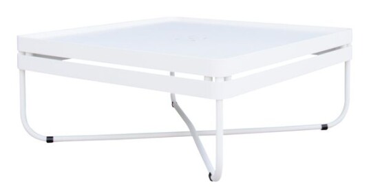 Ygg & Lyng Bris Sofabord Hvit 70x70 cm