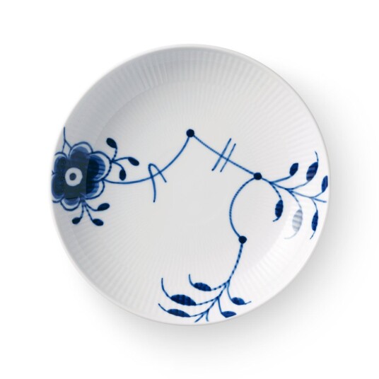 Royal Copenhagen Blue Fluted Mega tallerken dyp 20 cm