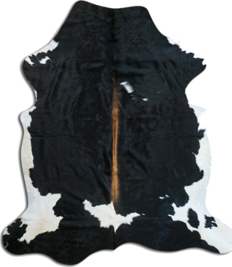 Kuskinn   Tricolor Exotic N189 Størrelse: 224 x 198 cm