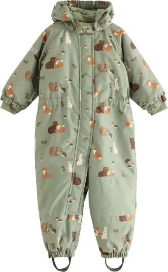 Lindex Overall Function Taslan Padded LIGHT DUSTY GREEN 80