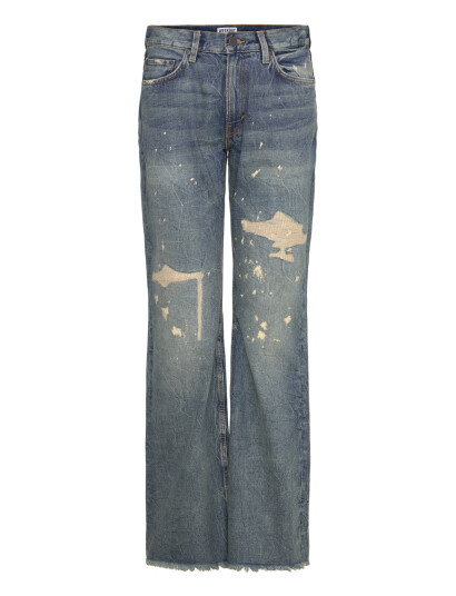 Weekday Helix Low Rise Regular Flared Leg Jeans Blue 31 Weekday Helix Low Rise Regular Flared Leg Jeans Blue 31