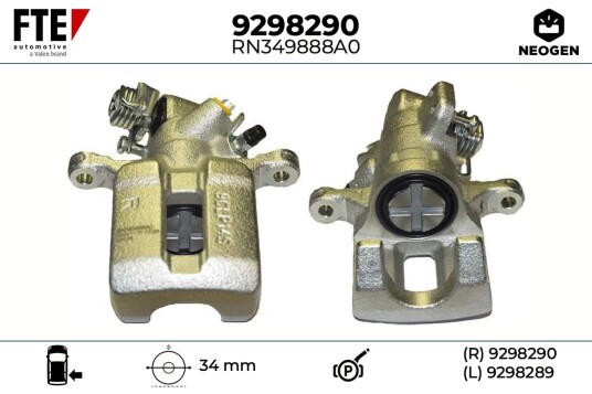 FTE 9298290 Bremsecaliper FTE 9298290 Bremsecaliper