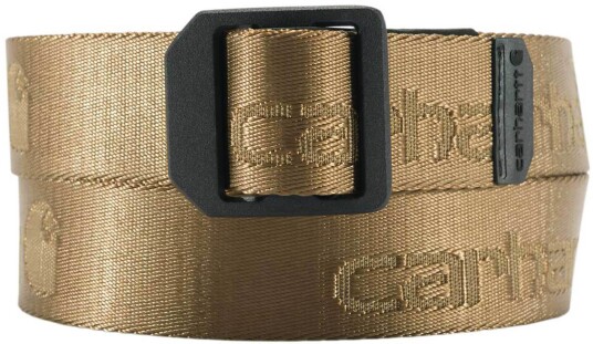 Carhartt Nylon Webbing Ladder Lock Belte XL Brun