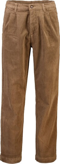 Lindbergh Wide Fit Corduroy Pants Beige M