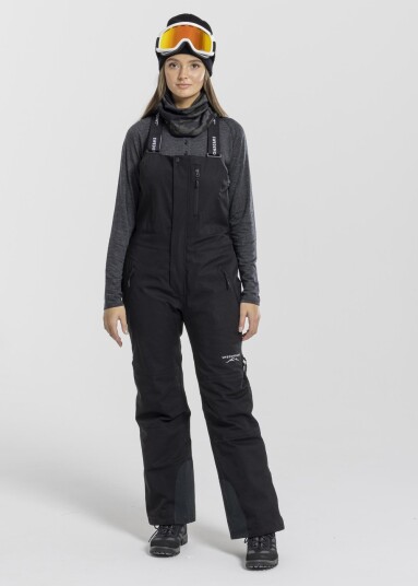 Swedemount Cervinia Bib Pants W Black 40 Overdragsbukser Swedemount Cervinia Bib Pants W Black 40 Overdragsbukser