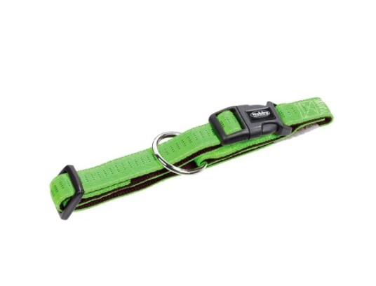 Nobby 78510 84 Hund Standard Krage Grønn Nylon Xs S 15 Mm