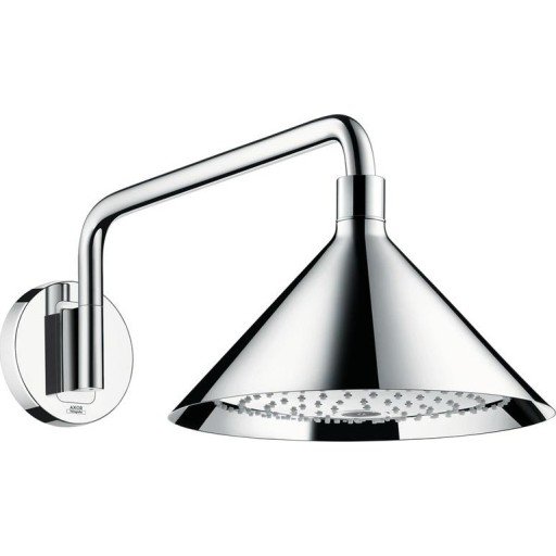 Axor Front 2jet Hodedusj, Ø279 mm Med 2 stråletyper, Krom Axor Front 2jet Hodedusj, Ø279 mm Med 2 stråletyper, Krom