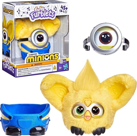 Furby Furblets Interaktivt Kosedyr Minions Furby Furblets Interaktivt Kosedyr Minions