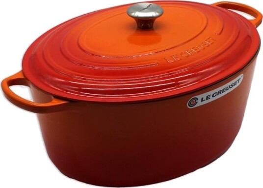 Le Creuset Signature Oval Gryte 13,9L Oransje