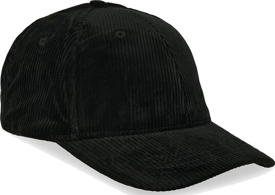 Upfront Forrest Corduroy Cap   Black   ONE SIZE