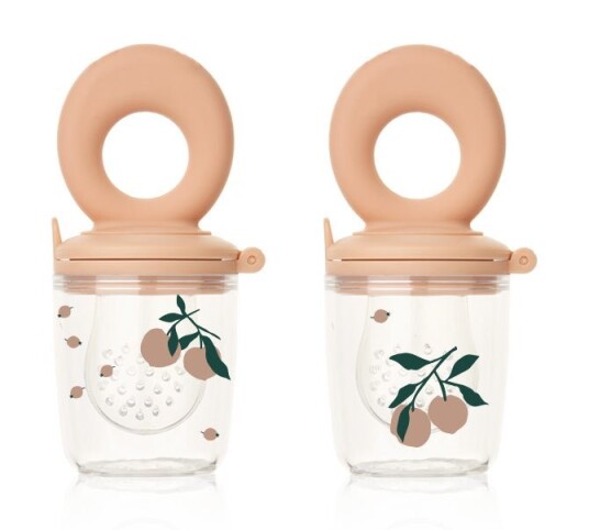 LIEWOOD Miranda Smakesmokker 2-Pack Peach/Sea Shell