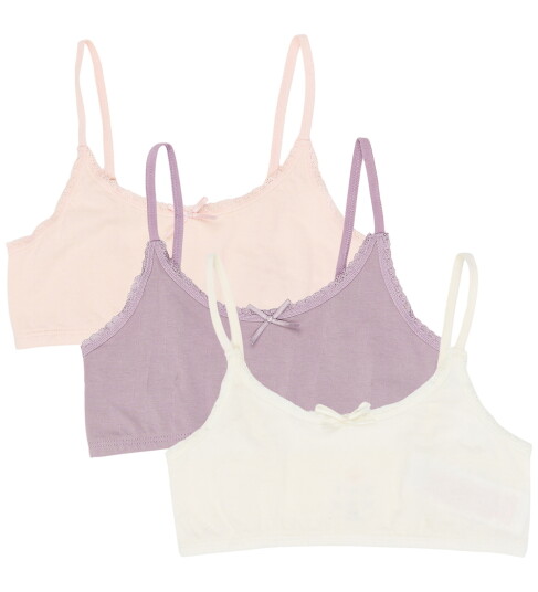 The New Topper   3 pack   TnSuri   Hvit/Lilla/Rosa   The New   3 4 år (98 104)   Singlet