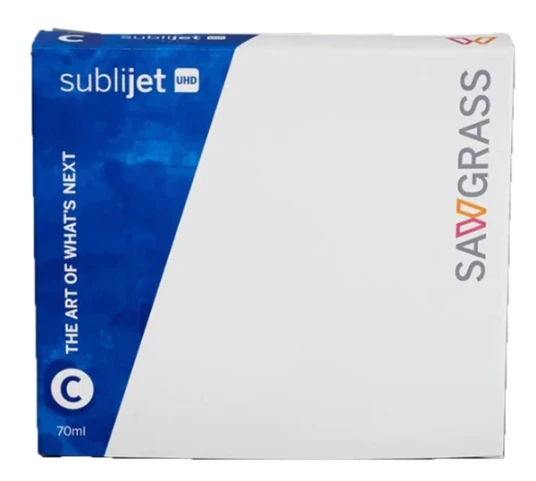 Sawgrass Sawgrass SubliJet UHD Cyan 70ml til SG1000 Sawgrass Sawgrass SubliJet UHD Cyan 70ml til SG1000