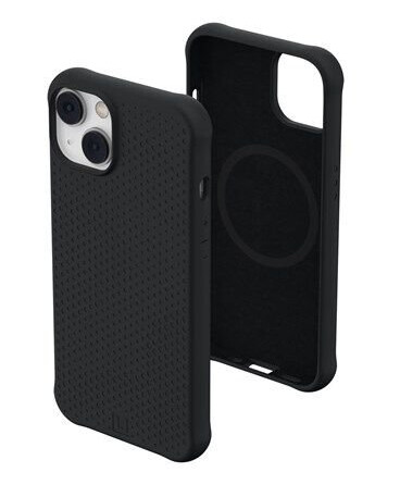 UAG [U] Protective Case for iPhone 14 [6.1-in] - Dot For MagSafe Black