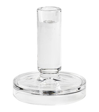 Broste Copenhagen Petra Lysestake i Klart Glass 14 cm Broste Copenhagen Petra Lysestake i Klart Glass 14 cm