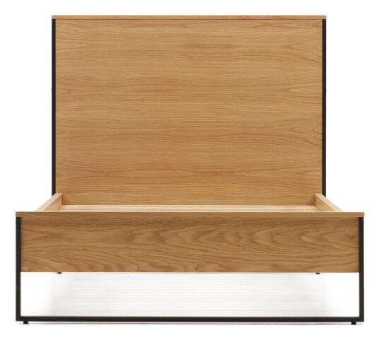 Kave Home Taiana Sengeramme, Eikefiner, 90x190 Unoliving