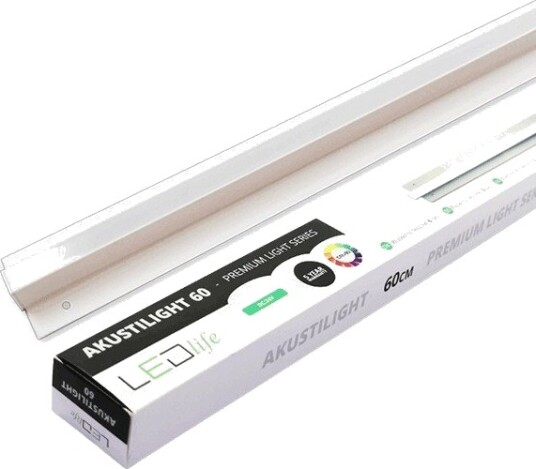 Ledlife 120 cm LED Troldtekt skinne 35W Akustilight innfelt 24V Dimbar : Dimbar Kulør : Varm Ledlife 120 cm LED Troldtekt skinne 35W Akustilight innfelt 24V Dimbar : Dimbar Kulør : Varm