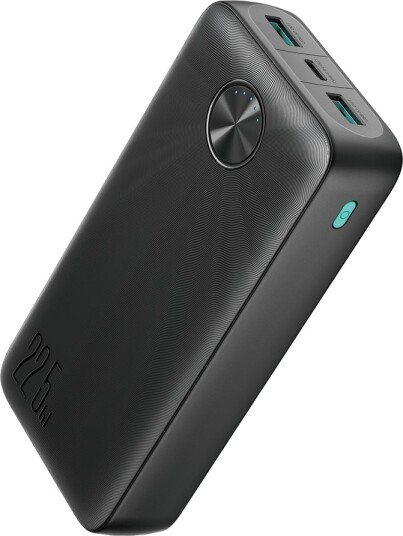 NEXTATT Powerbank 20000mAh 22,5W LED Svart NEXTATT Powerbank 20000mAh 22,5W LED Svart