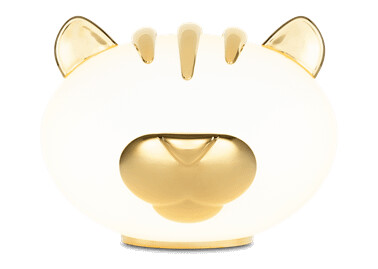 Moooi Pet Light Grwoww Bordlampe Matt Hvit/ Gull Moooi Pet Light Grwoww Bordlampe Matt Hvit/ Gull