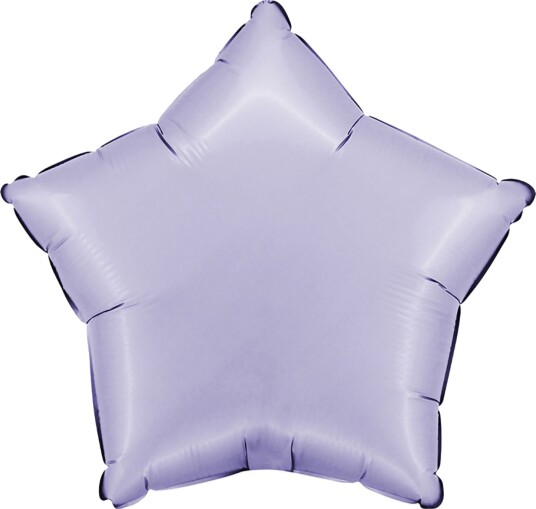 Ballongkungen Folieballong Stjerne Satin Lilac 192000SL