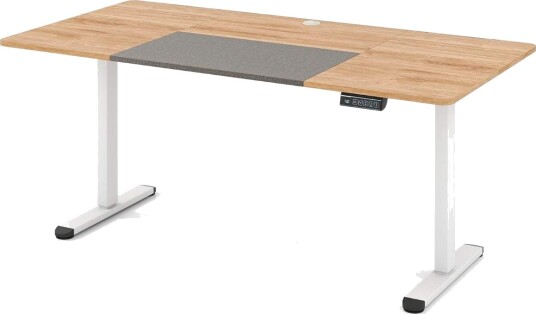Elektrisk høydejusterbart skrivebord – 140 x 70 cm ergonomisk Elektrisk høydejusterbart skrivebord – 140 x 70 cm ergonomisk