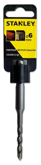 Stanley SDS-PLUS Bor 6x110mm for Betong og Mur Stanley SDS-PLUS Bor 6x110mm for Betong og Mur