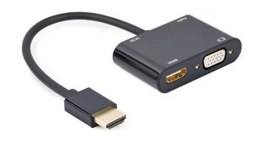 Cablexpert HDMI-adapter til HDMI og VGA