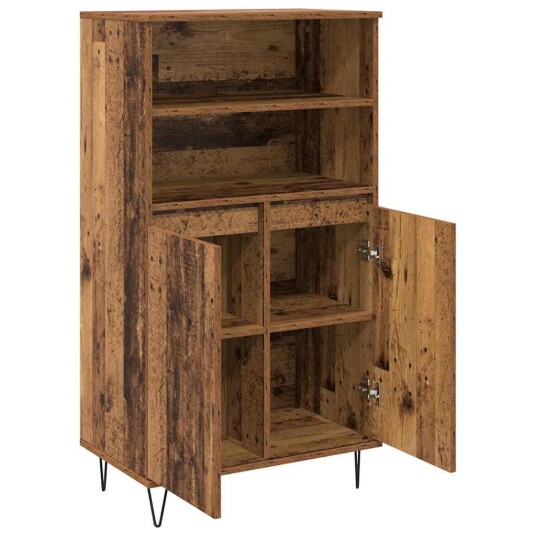 Høyskap Brun 60 x 36 x 110 cm Konstruert tre Høyskap Brun 60 x 36 x 110 cm Konstruert tre