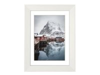 Hama Oslo white 13x18 Wood incl. Passepartout 175953 Hama Oslo white 13x18 Wood incl. Passepartout 175953