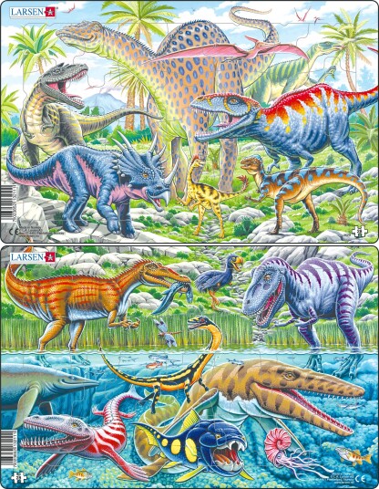 Platepusle 28 Midi Dyreliv Dinosaurer