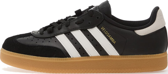 Joggesko adidas Velosamba Leather Core Black/ Ftwr White/ Gold Met. EUR 36 2/3