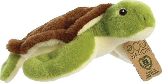 Eco Nation Havskilpadde Kosedyr/Pute | 27 Cm Eco Nation Havskilpadde Kosedyr/Pute | 27 Cm