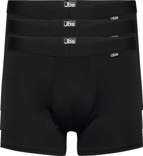 JBS 3-Pack Mikrofasertights til Herre - Svart - Størrelse M