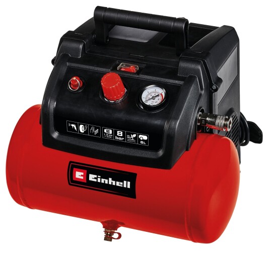 Einhell Kompressor - Tc-Ac 190/6/8 Of Set