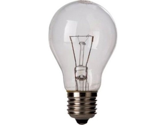 Helios Høytemperaturpære 24V 60W E27/27Al A55cl 1Ct/100 1000H Soleo Wst-2660